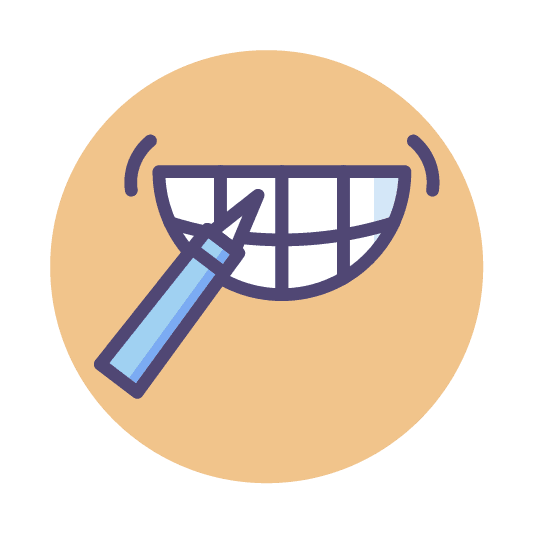 teeth whitening icon