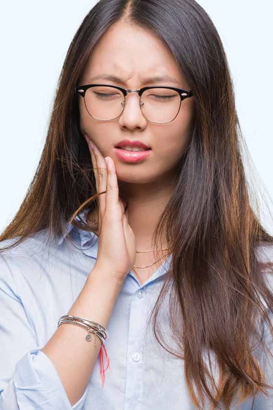 tooth pain from tooth decay and cavities