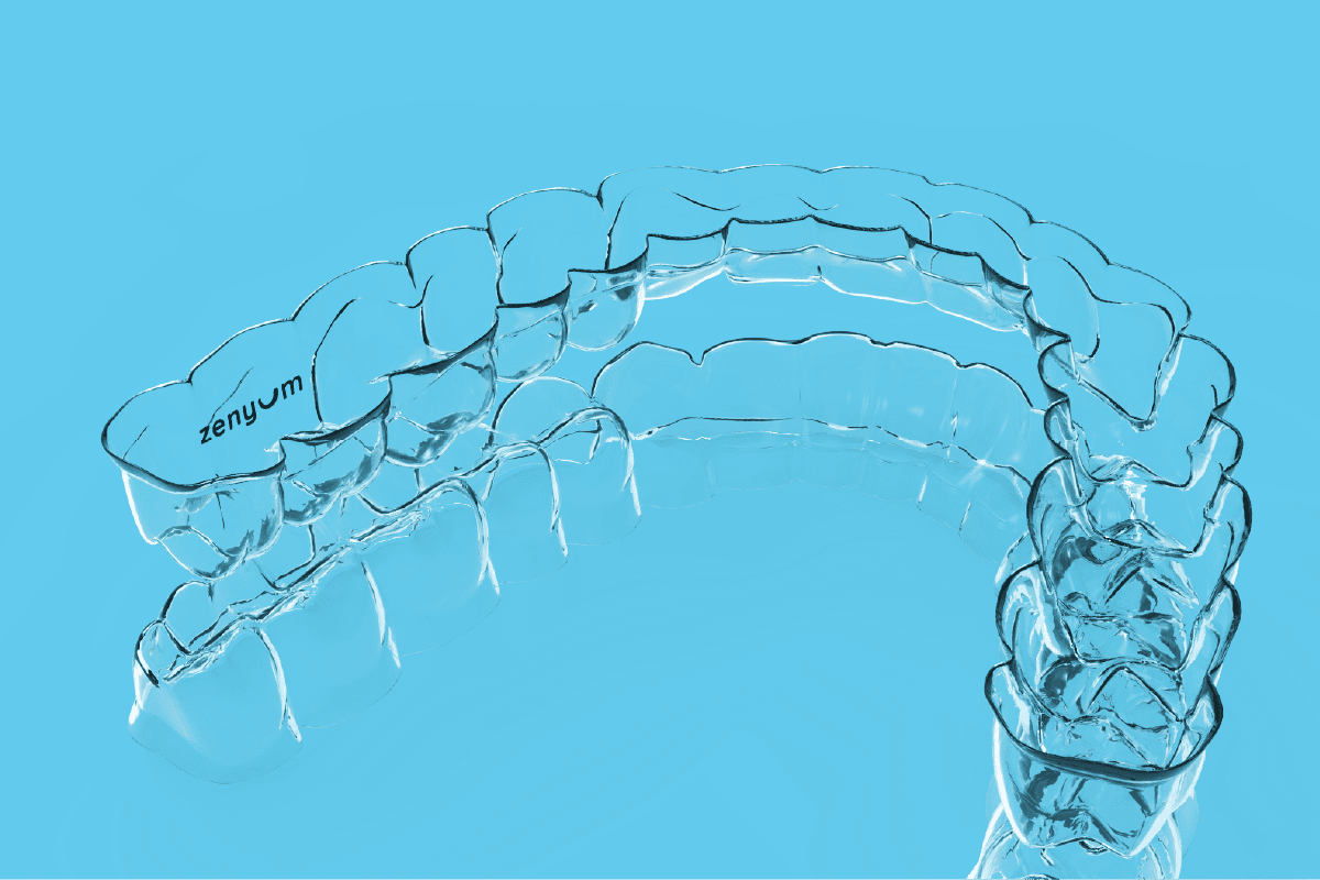 2 Close-Up Aligner@1.5x Zenyum clear aligners
