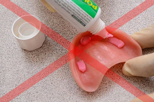 No need denture adhesives